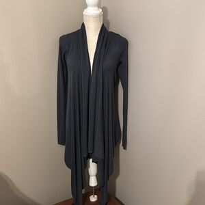 lululemon athletica fitted waterfall cardigan